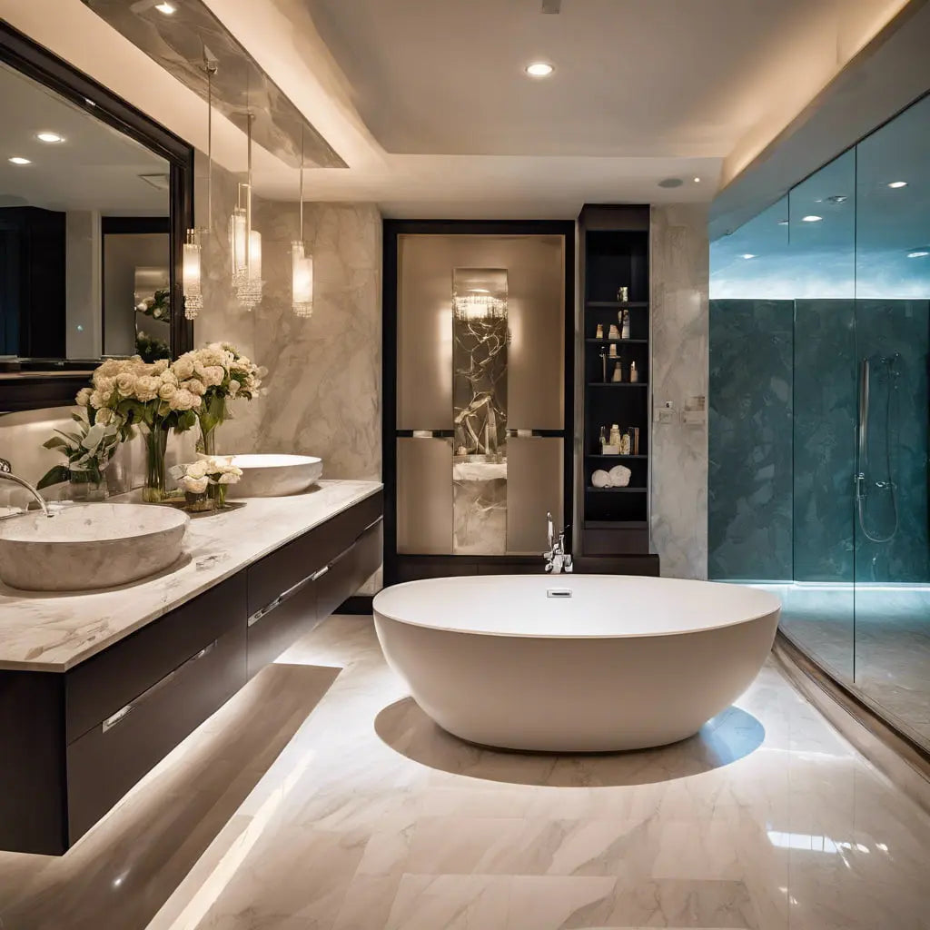 Serene Sanctuary: Elegant Bathroom Décor for a Spa-Like Retreat Home Comfort