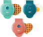 DASH Mini Maker 3-Pack Gift Set, Mini Waffle Maker + Mini Heart-Shaped Waffle Maker + Mini Maker Griddle