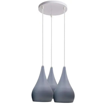 Triple Glow – 3 Head Cluster Pendant Light Hanging Ceiling Lamp Sangria Angel