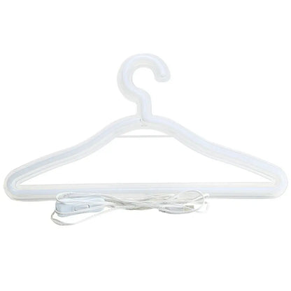 Glow and Hang – The Neon Light Clothes Hanger! Yellow Angel