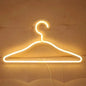 Glow and Hang – The Neon Light Clothes Hanger! Yellow Angel