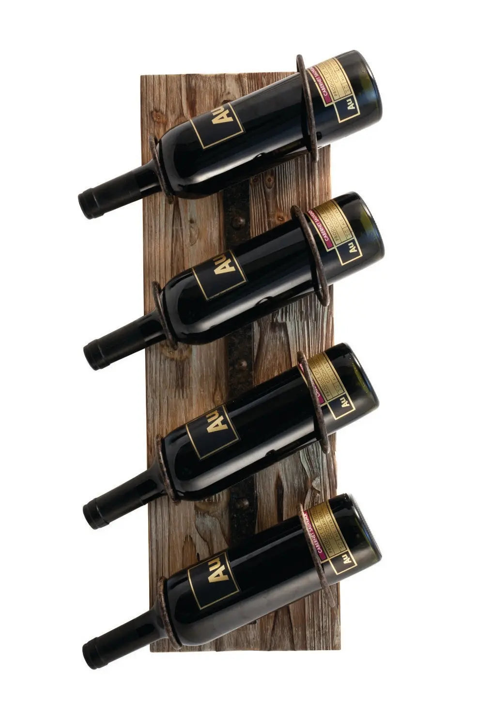 Vintage Vines: Twine® Metal & Wood Wine Rack Lavender Shadow