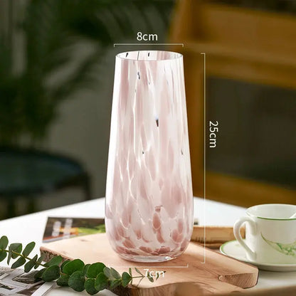 Exquisite Medieval Glass Vase in Pink – A Timeless Statement Piece Copper Pallas