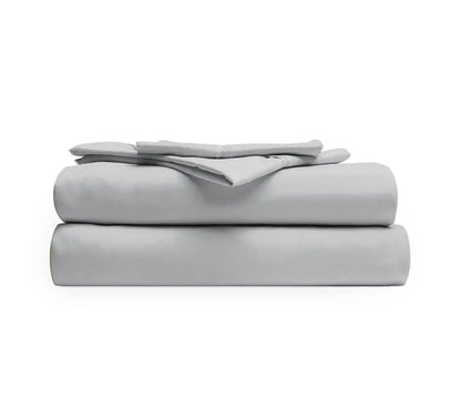 Modern Silver Sheet Set – Classic Comfort with a Sophisticated Touch for Effortless Style Azure Hecuba